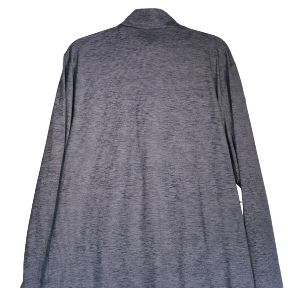 Greg Norman Performance Shirt Men XL Blue Activewear Long Sleeve Golf Wicking - Picture 6 of 7